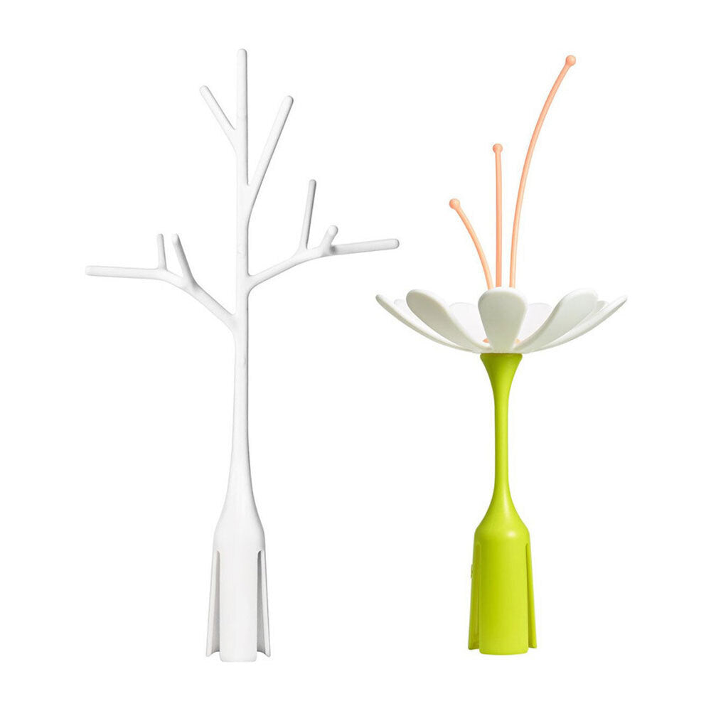 Boon Grass 24cm Countertop Baby Bottle Drying Rack w/2x 27cm Stem/Twig Accessory — image 6