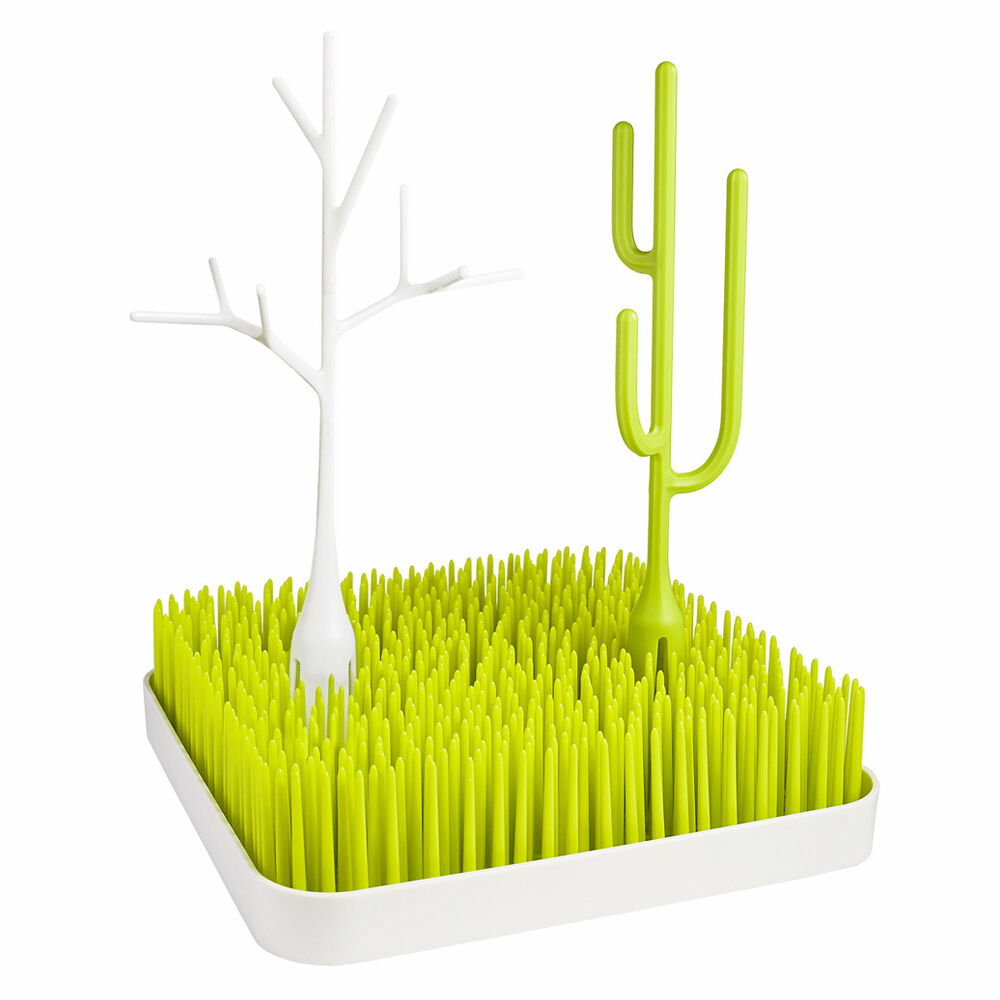 Boon Poke/Twig 27cm Bottle Drying Rack Accessory White/Green (2 Pack) — image 2