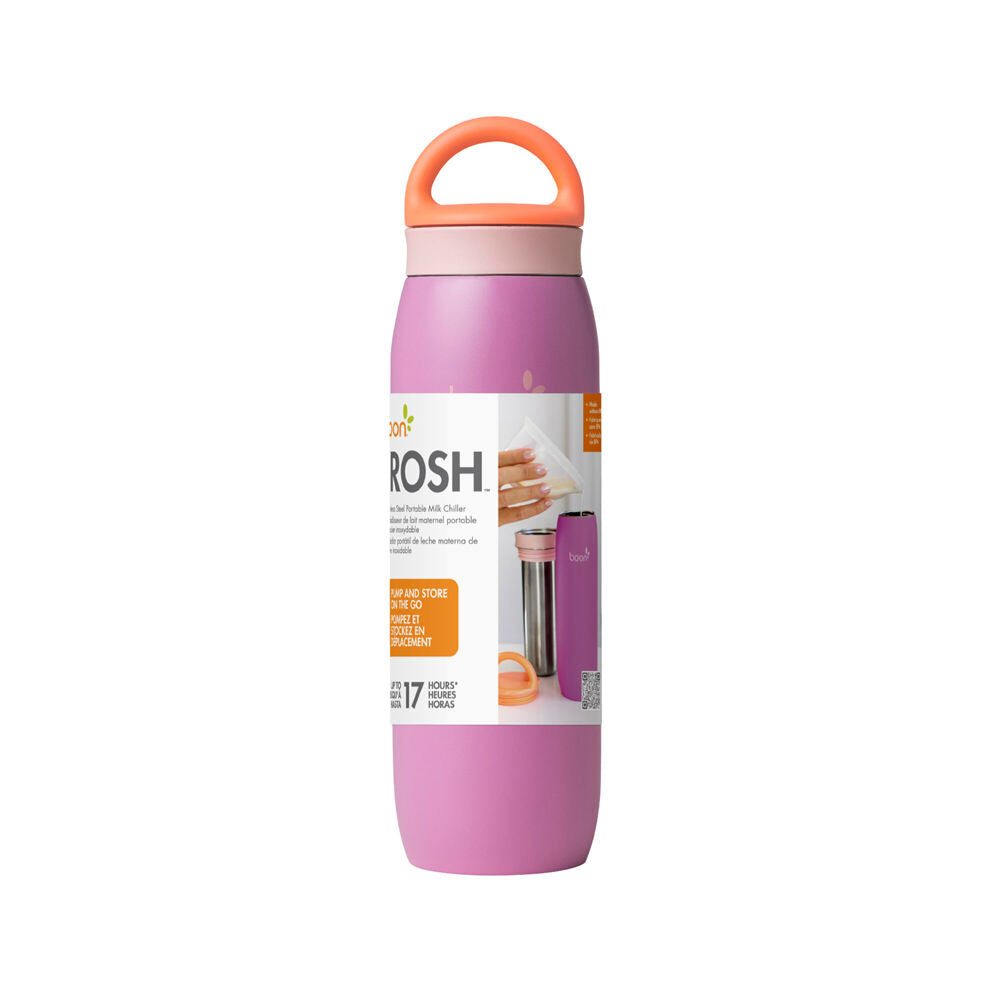 Boon Purple 700ml Frosh Stainless Steel Breast Milk Storage Flask/Container