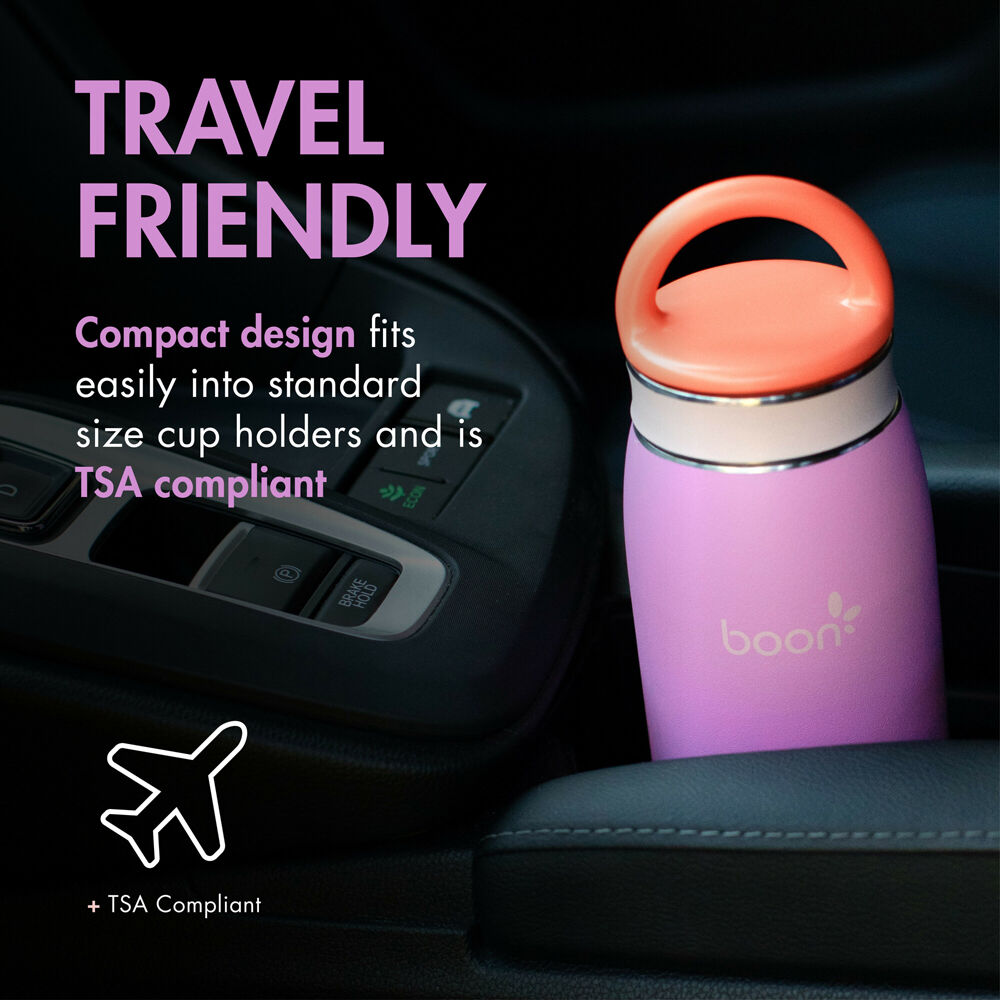 Boon Purple 700ml Frosh Stainless Steel Breast Milk Storage Flask/Container — image 9