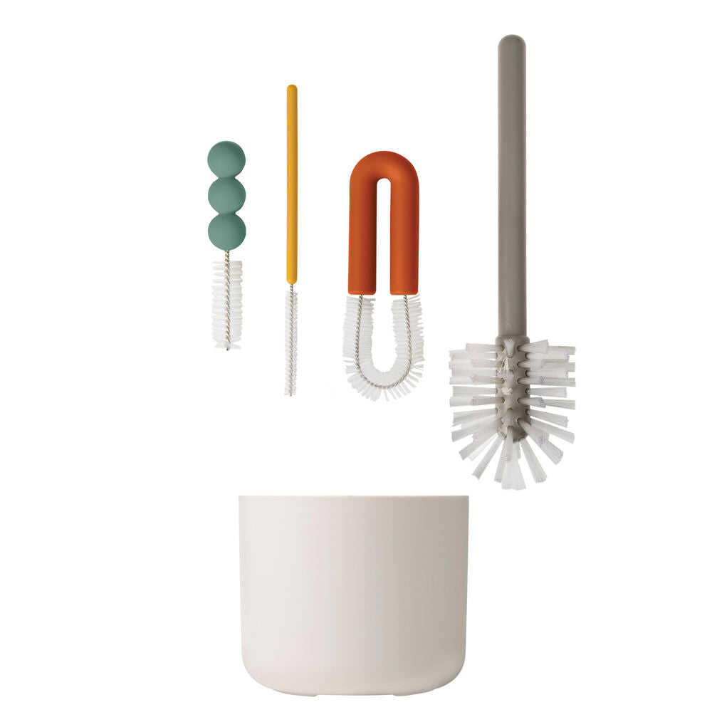 Boon 4pc Boon Mod Baby Bottle Nylon Bristle Cleaning Brush Set (2 Pack) — image 4