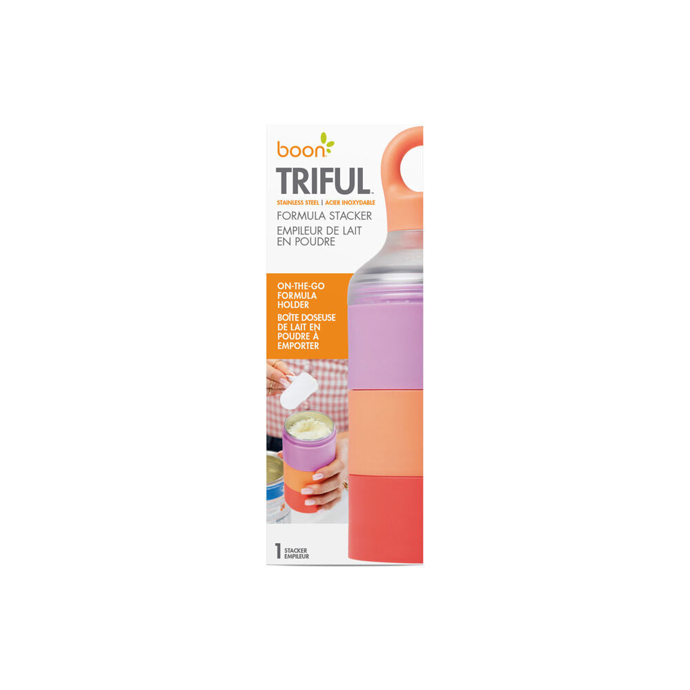 Boon Triful Stainless Steel Insulated Baby Formula Container 8oz Pink (2 Pack) — image 6