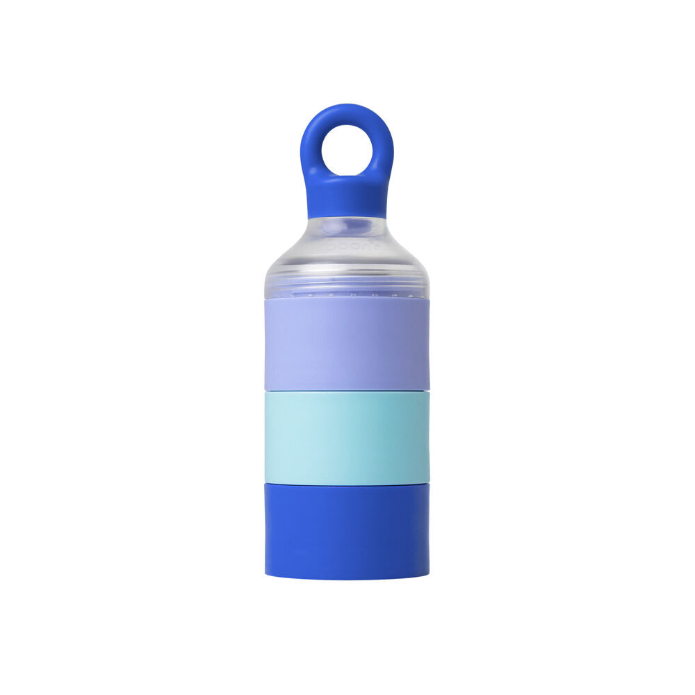 Boon 8oz Triful Stainless Steel Insulated Baby Formula Container — Blue