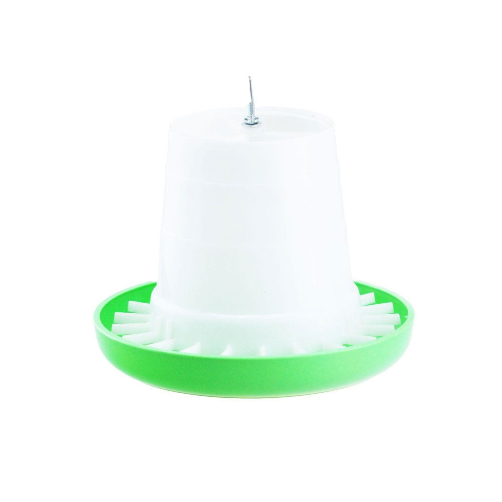 Showmaster Show Master Green and White Poultry/Bird Suspension Feeder 124A 5KG