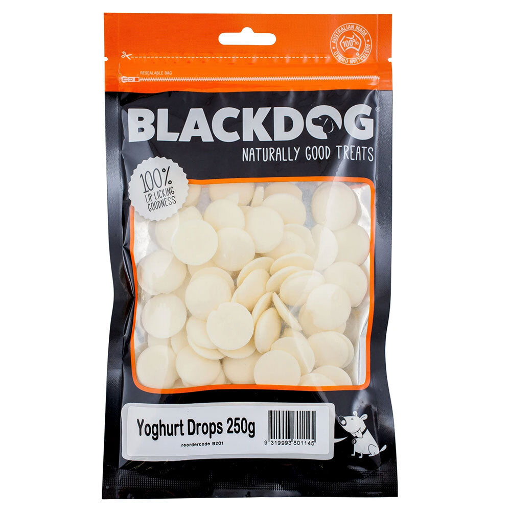 Blackdog 250g Naturally Good Pet/Dog Yoghurt Drops Healthy Treats/Food/Reward