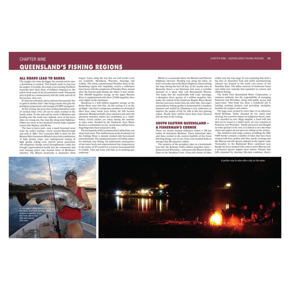 Afn Fishing & Camping Queensland Dams Revised Fishing Guide Book 27x18.5cm — image 3