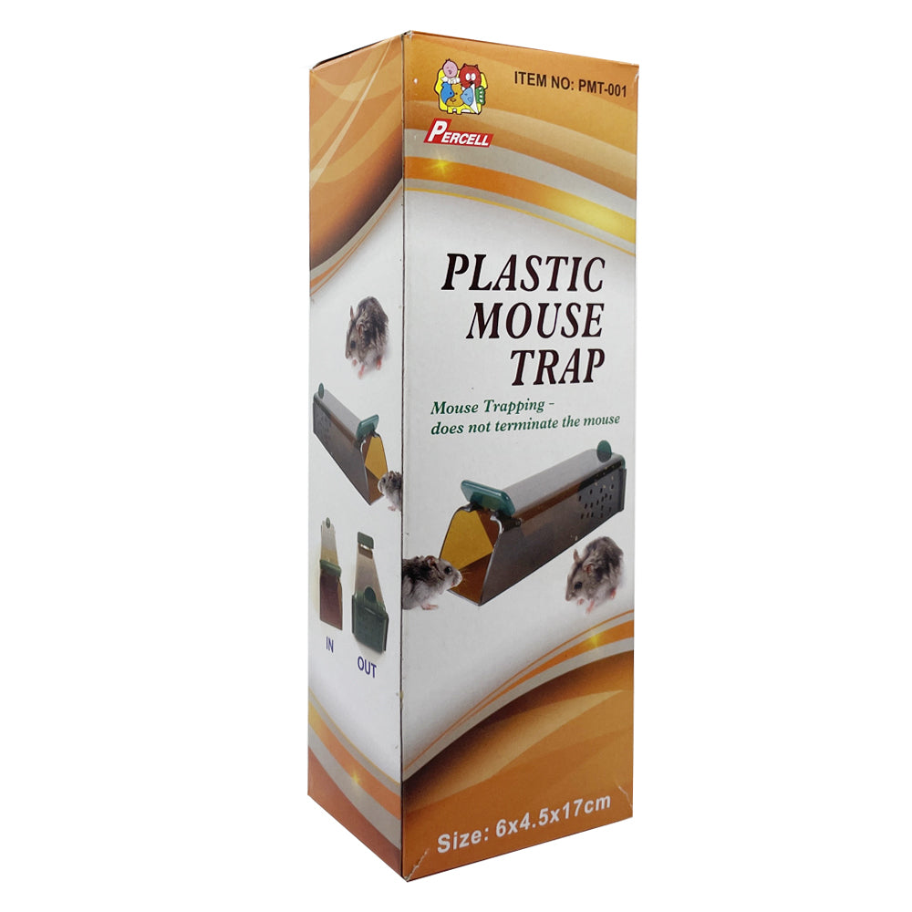 Purcell Portable Enclosed Mouse Rodent Trap Catcher Capture 6x4.5x17cm (3 Pack) — image 2