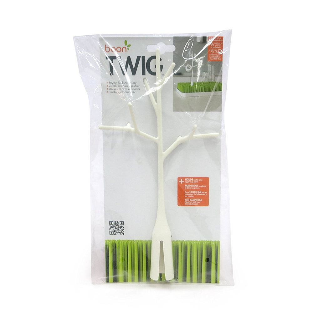 Boon Twig White Bottle Baby Drying Rack Accessory for Grass/Lawn Countertop — image 3