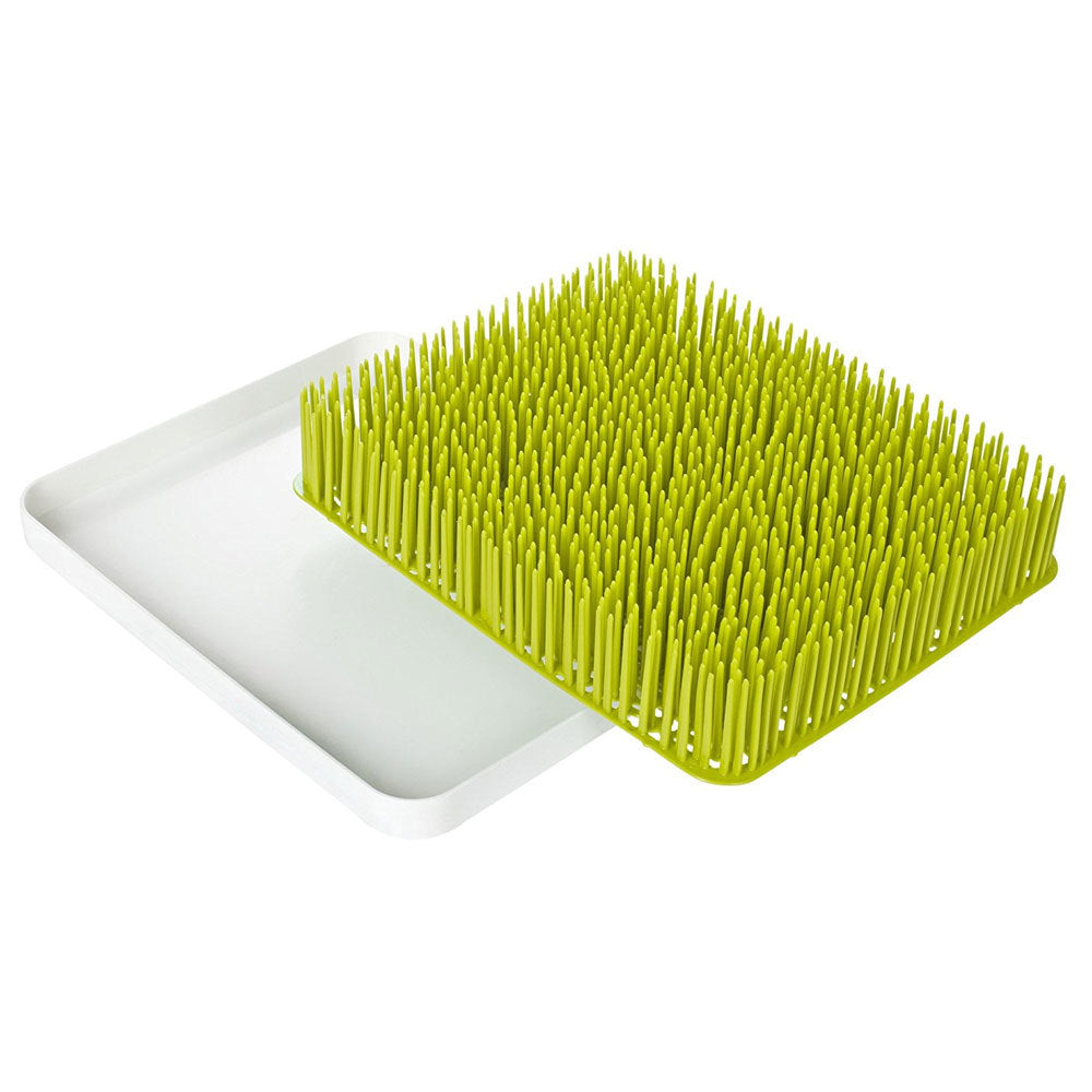 Boon Lawn Countertop Drying Rack/Holder/Dryer Baby Bottle/Utensils Green/White — image 5