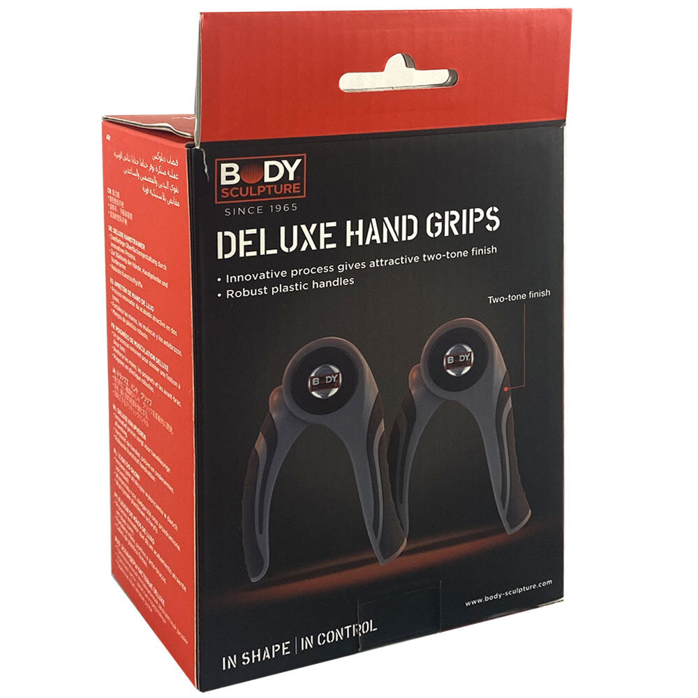 Body Sculpture Hand Palm Finger Home Muscle Portable Gym Training Grip Black (2 Pieces) — image 2