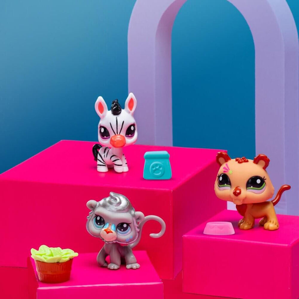 Littlest Pet Shop Mini Animal Figure Toys S2 in Tube Assorted Kids 4y+ (3 Pieces) — image 3