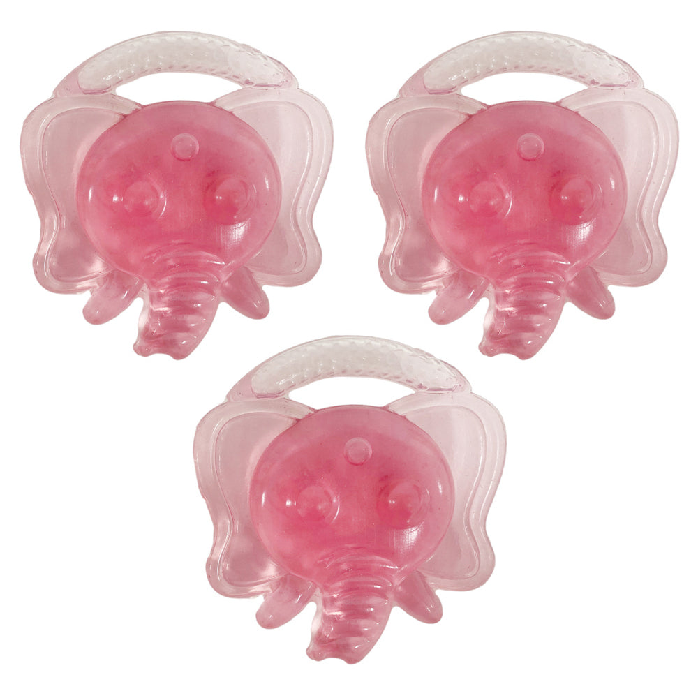 Cuddle Bug 2pc Cuddle Bug Baby/Toddler Water Filled Pacifier Teethers 18x17cm Assorted (3 Pack)