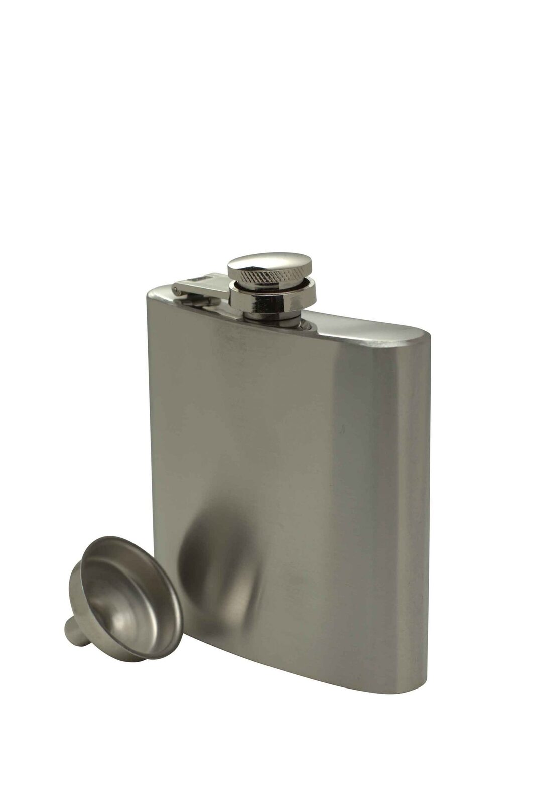 Barpro 177ml Winex Hip Flask and Funnel Set Silver (2 Pack) — image 2