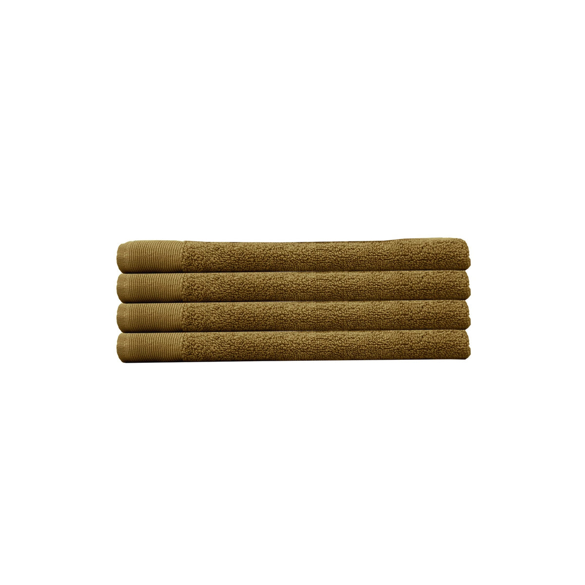 Bambury Home Living Ultra soft Elvire Hand Towel Tobacco 40cm x 60cm (4 Pieces)