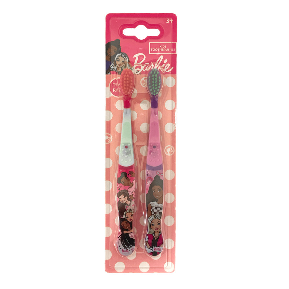 Barbie 16cm Kids/Children Soft Bristle Oral/Dental Brushing Toothbrush 3+ (10 Pieces) — image 2