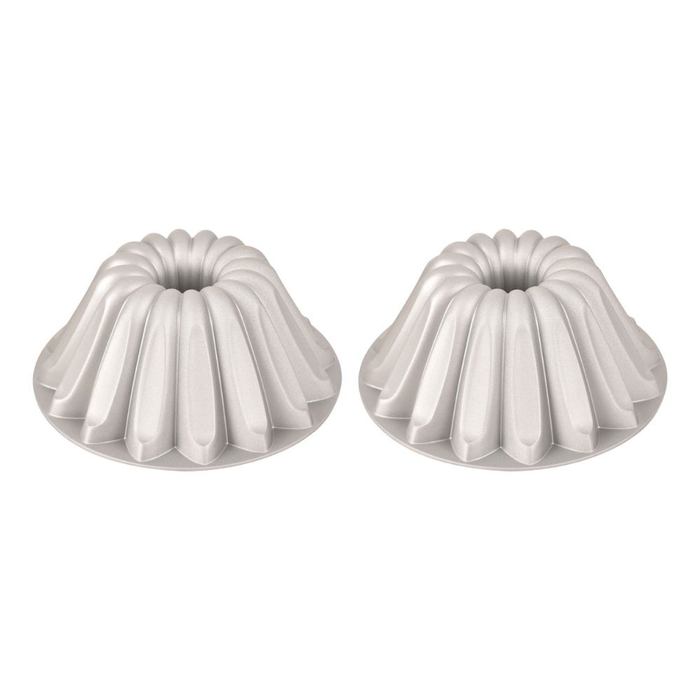 Brunswick Bakers Pinnacle Cast Bundt Pan Aluminum Non-Stick Bakeware 23x9cm (2 Pack)