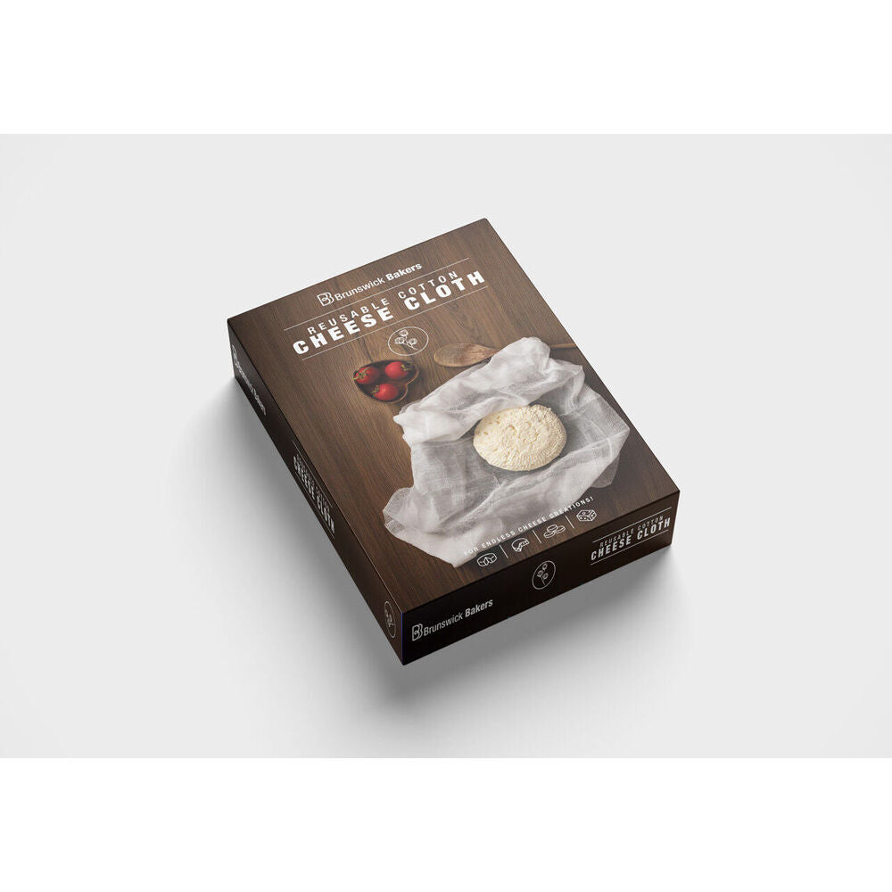 Brunswick Bakers Reusable Cotton Cheese Cloth Unbleached Bakeware 150x90cm (3 Pack) — image 2