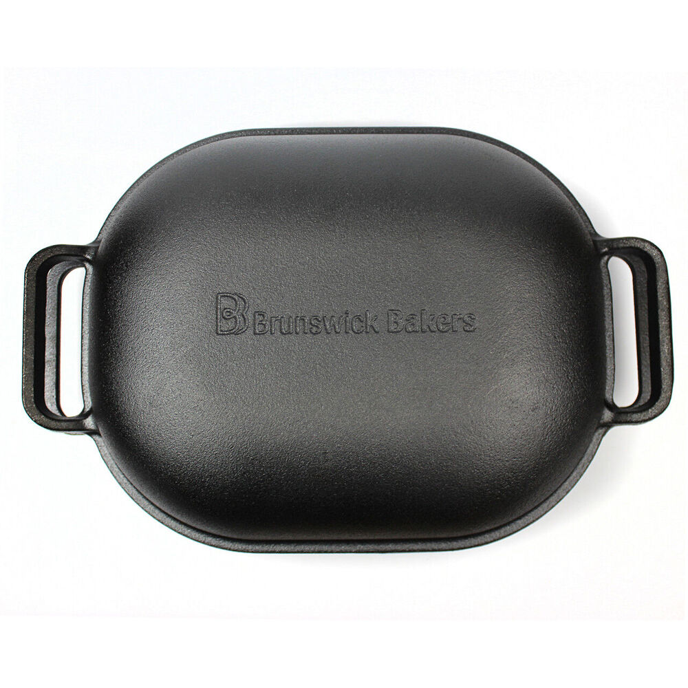 Brunswick Bakers Pre-seasoned Cast Iron Bread/Loaf Baking Pan 39x26cm Black — image 2