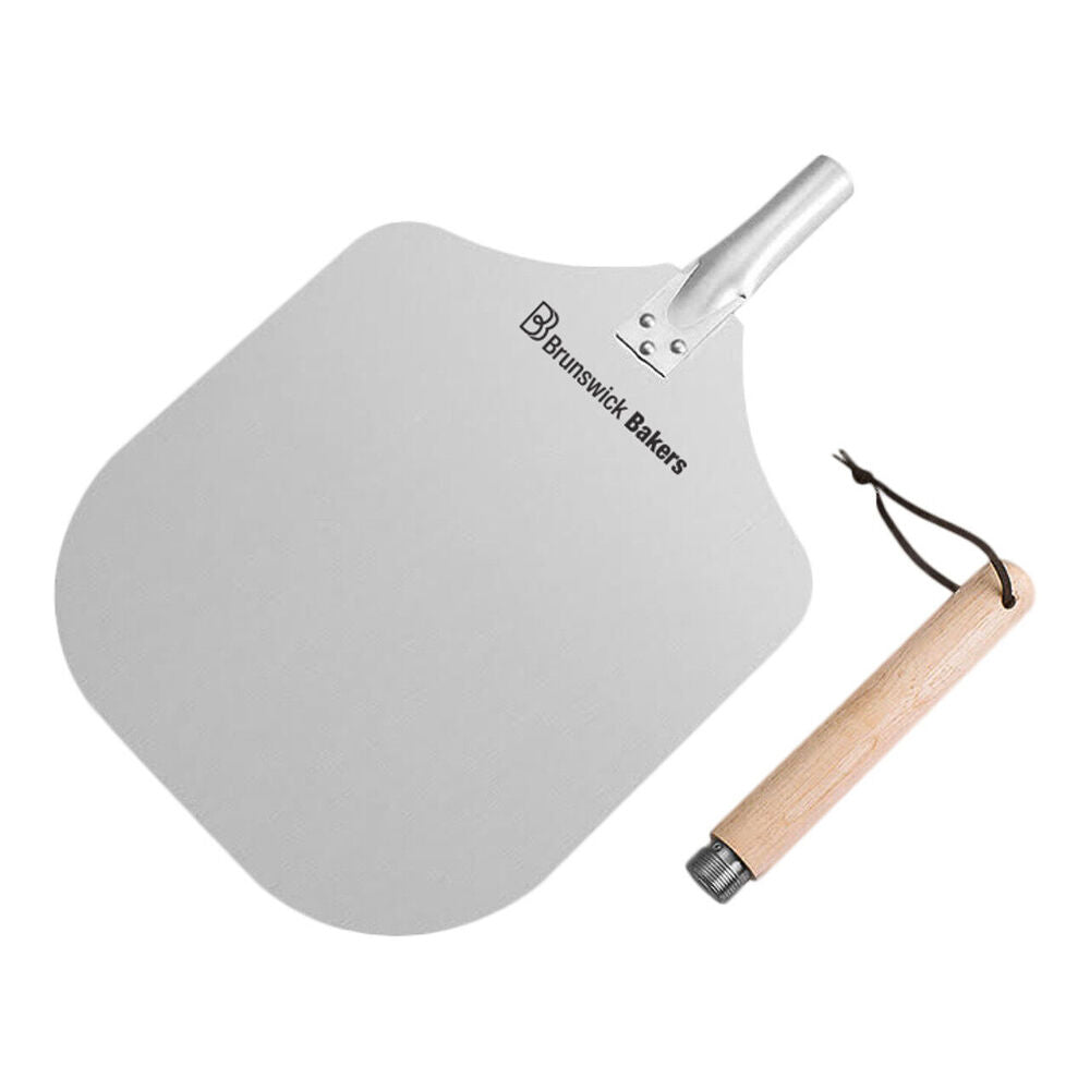 Brunswick Bakers Aluminium Pizza Peel Long Handle Non Slip Bakeware 30.5x35cm — image 2