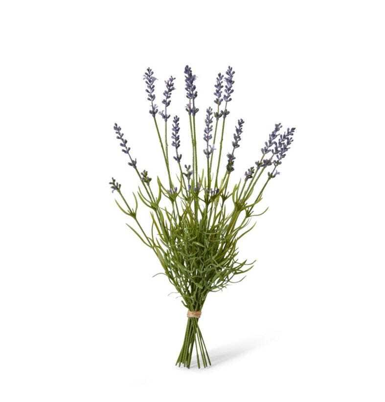 E Style 41cm Plastic Lavender Bundle Artifical Faux Flower Decor Purple