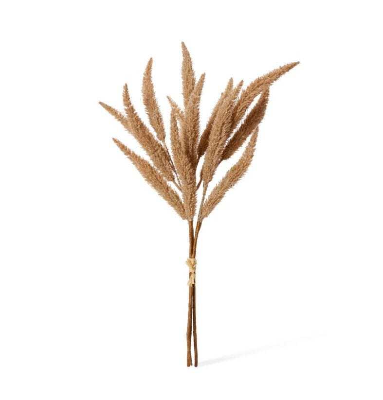 E Style 65cm Plastic Foxtail Decor Bundle Artifical Faux/Fake Flower Brown