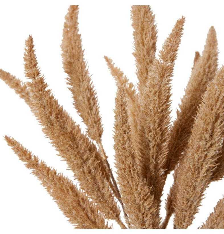 E Style 65cm Plastic Foxtail Decor Bundle Artifical Faux/Fake Flower Brown — image 2