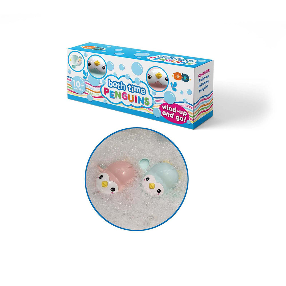 Buddy & Barney Bath Time Penguins Kids/Children Fun Bathing Play Toy 10m+ (2 Pieces) — image 2