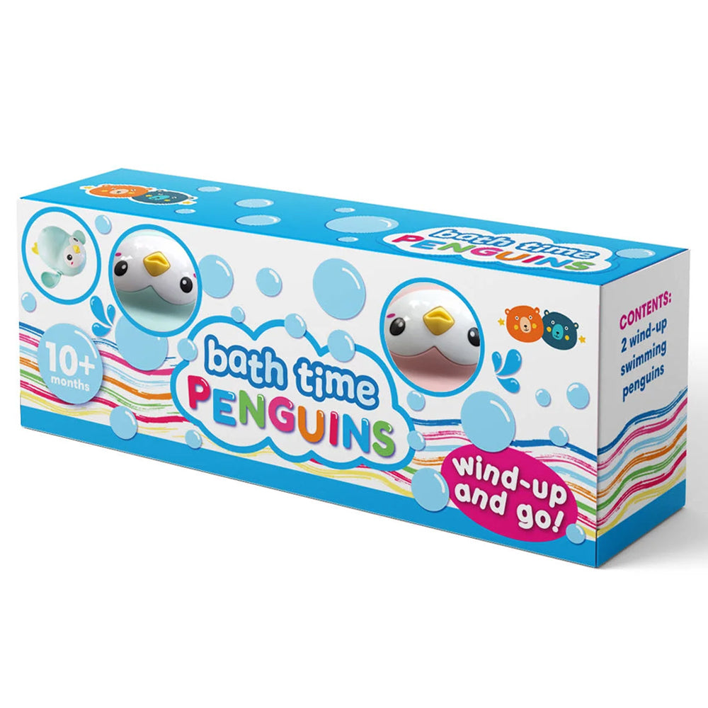 Buddy & Barney Bath Time Penguins Kids/Children Fun Bathing Play Toy 10m+ (2 Pieces)