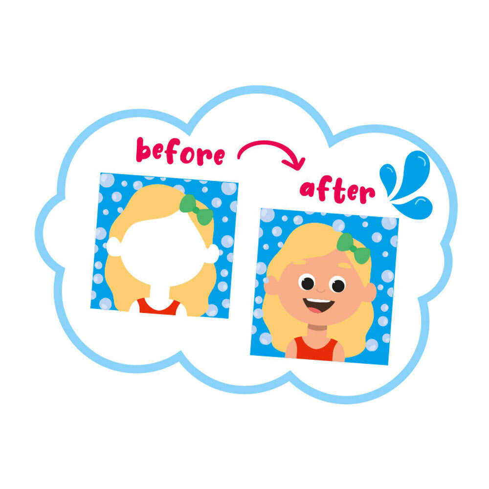 Buddy & Barney Colour Changing Kids/Childrens Bath Book & Stickers - Feelings 1+