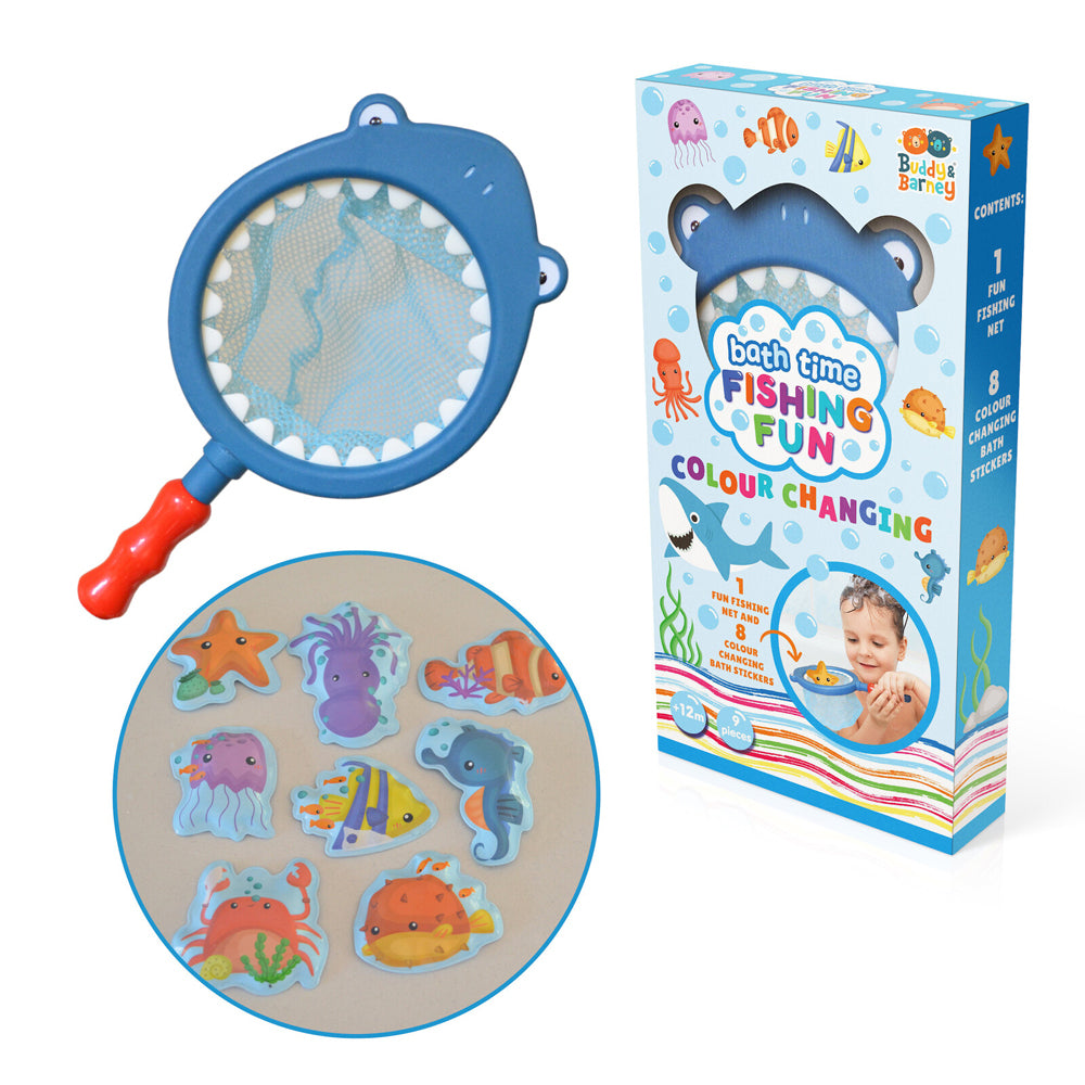 Buddy & Barney Bath Time Fishing Fun Kids/Children Play Bathing Water Toy 1+