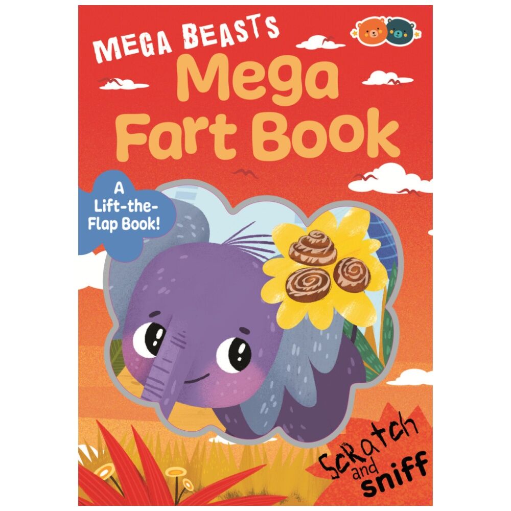 Buddy & Barney Mega Fart Book Beasts Scratch And Sniff Board 1+