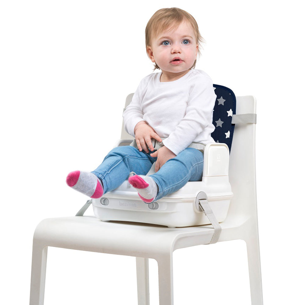 Benbat YummiGo Baby 3 in 1 Feed & Go Booster/Storage Case High Chair 3-36m Navy — image 2