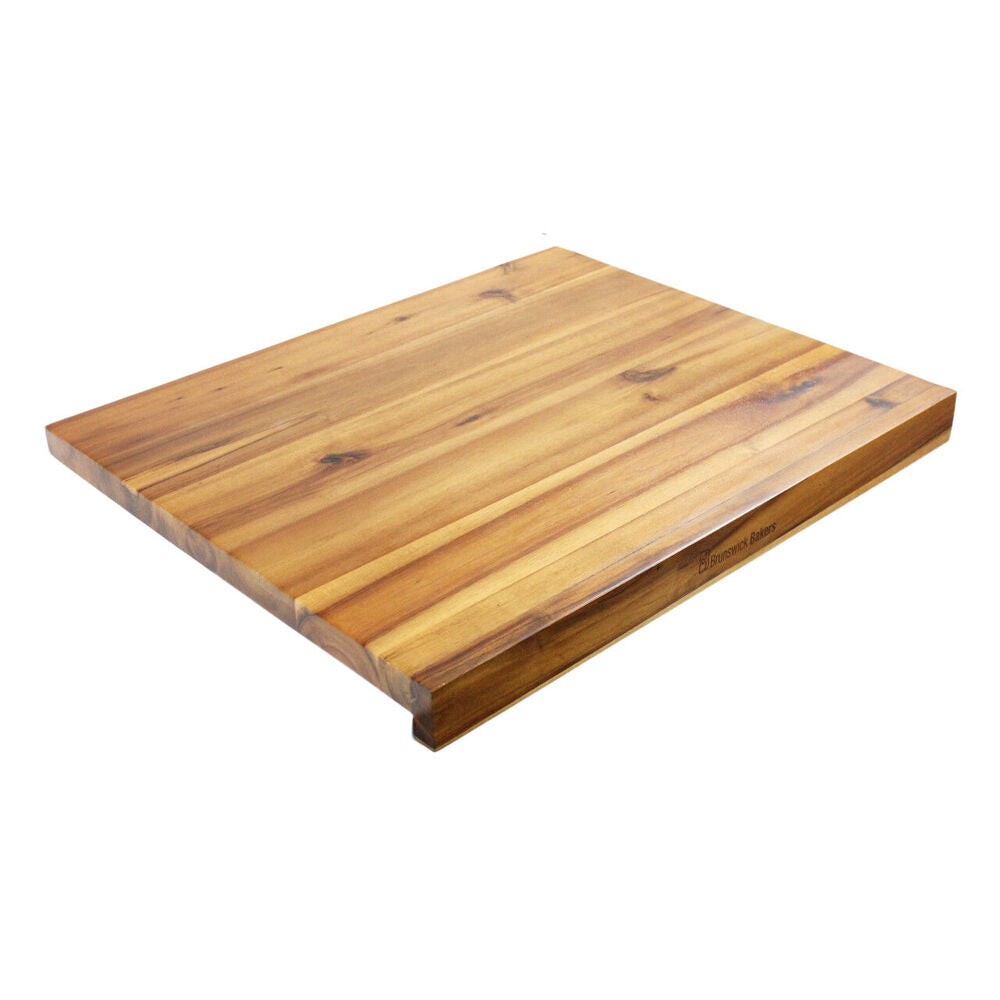 Brunswick Bakers Reversible Acacia Wood Bakers Board w/ Non-Slip Mat 60x50cm