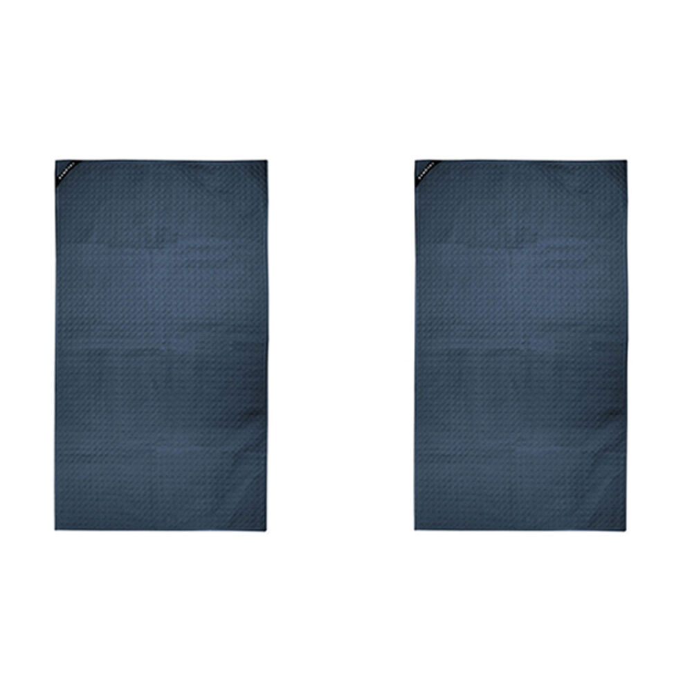 Bambury Matrix Gym Towel 2 Pack Microfibre Absorbent Quick Dry 40 x 70cm