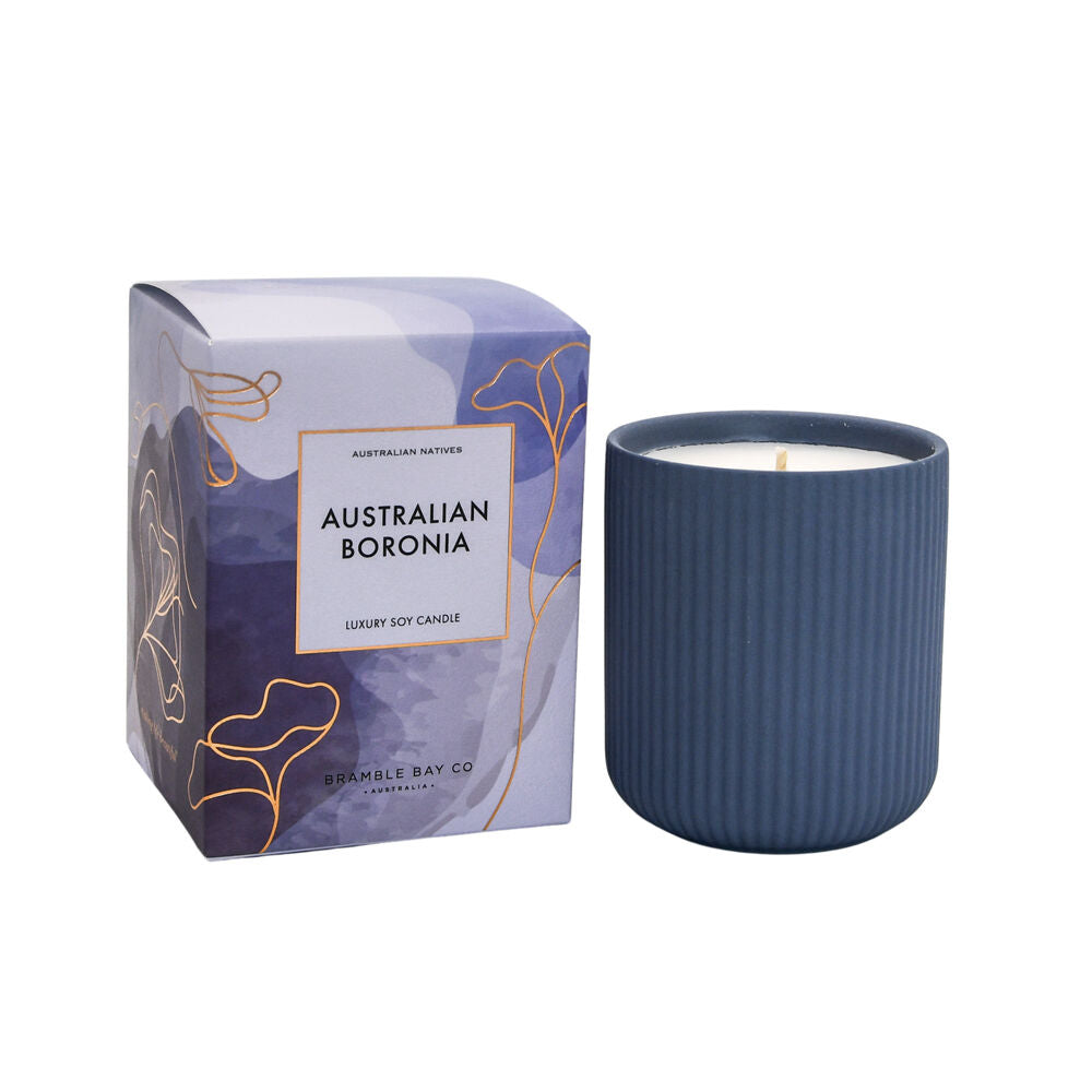 Bramble Bay 270g Native Plum Australian Boronia Scented Ceramic Candle — image 2
