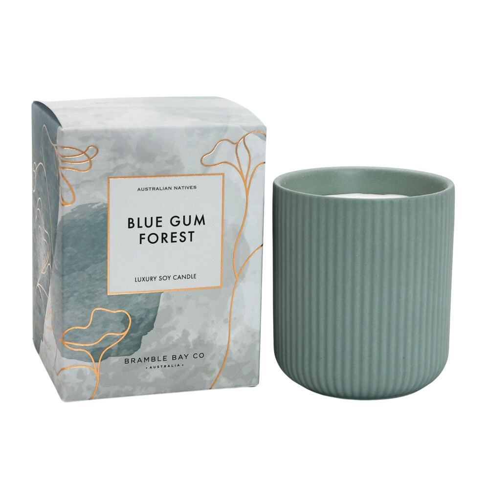 Bramble Bay 270g Native Plum Blue Gum Scented Ceramic Candle