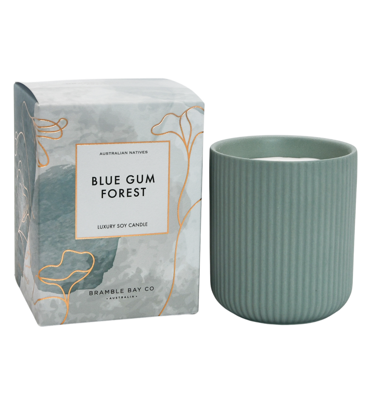 Bramble Bay Native Plum Blue Gum Scented Ceramic Candle 270g (2 Pack) — image 2