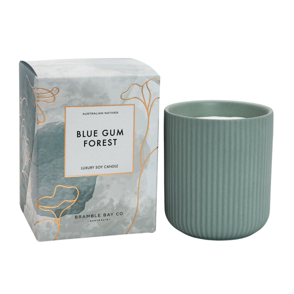 Bramble Bay 270g Native Plum Blue Gum Scented Ceramic Candle — image 2