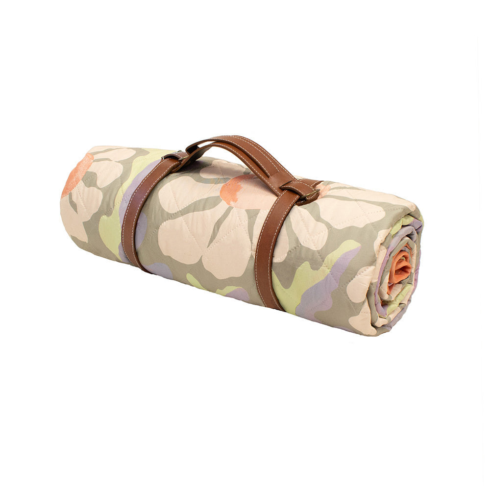 Bambury Sadie Polyester Picnic Rug 200x200cm Water Resistant Outdoor Mat