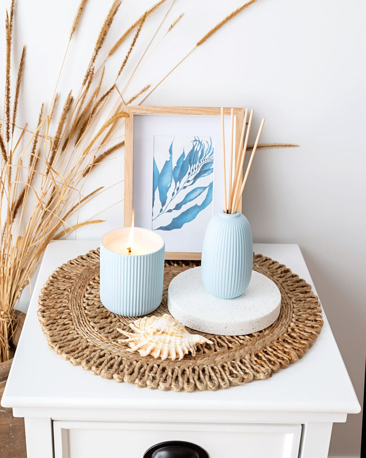 Bramble Bay Native Reed Diffuser Coastal Lime Scented Home Fragrance 150ml (2 Pack) — image 4