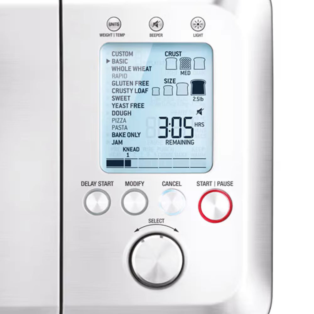 Breville The Custom Loaf Pro 830W Bread Maker w/Fruit/Nut Dispenser/LCD Display — image 2