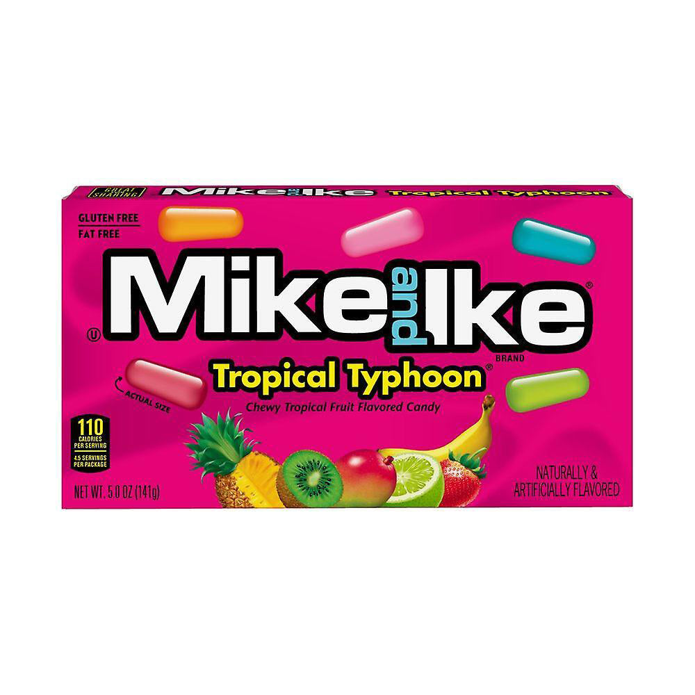 Mike & Ike Tropical Typhoon Confectionery Candy Lollies Sweets Box 120g (6 Pack)