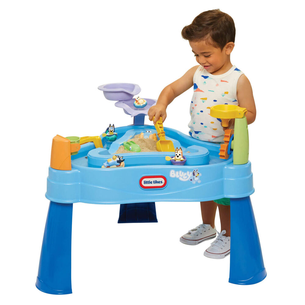 Little Tikes For Ages 1y+ Bluey Beach Table w/6 Accessories Sand/Water Toy — image 5