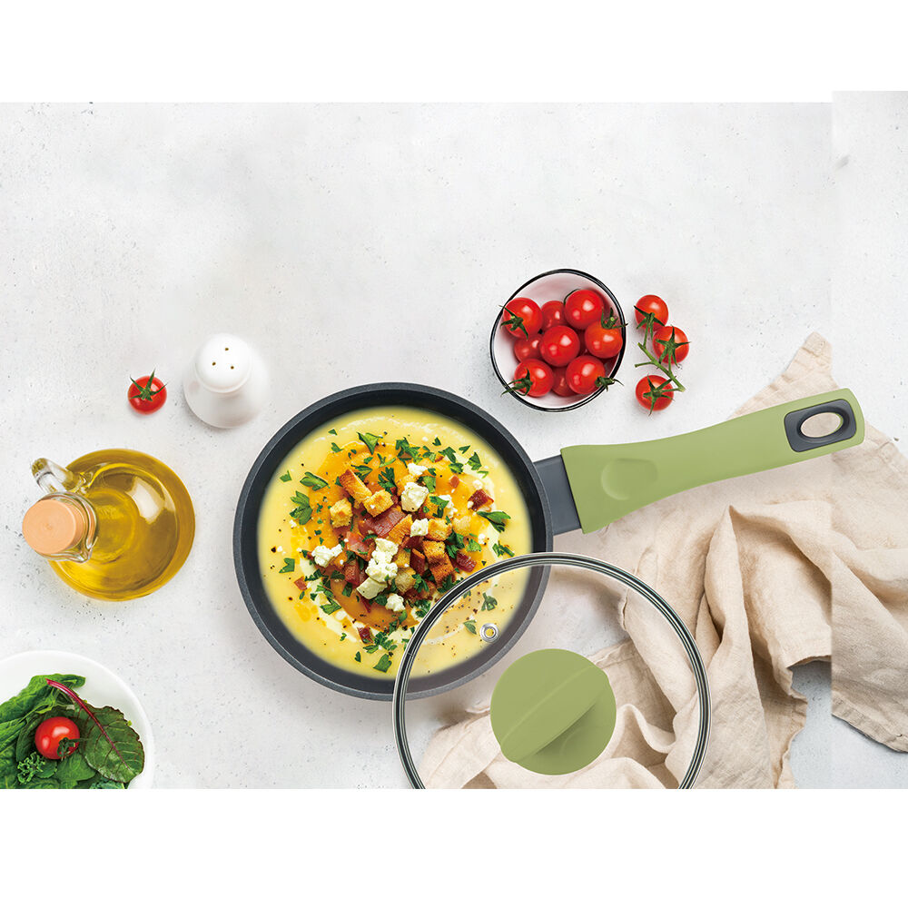 Bergner Assorted Bergner 16cm Forged Induction Kitchen Saucepan With Lid — image 4