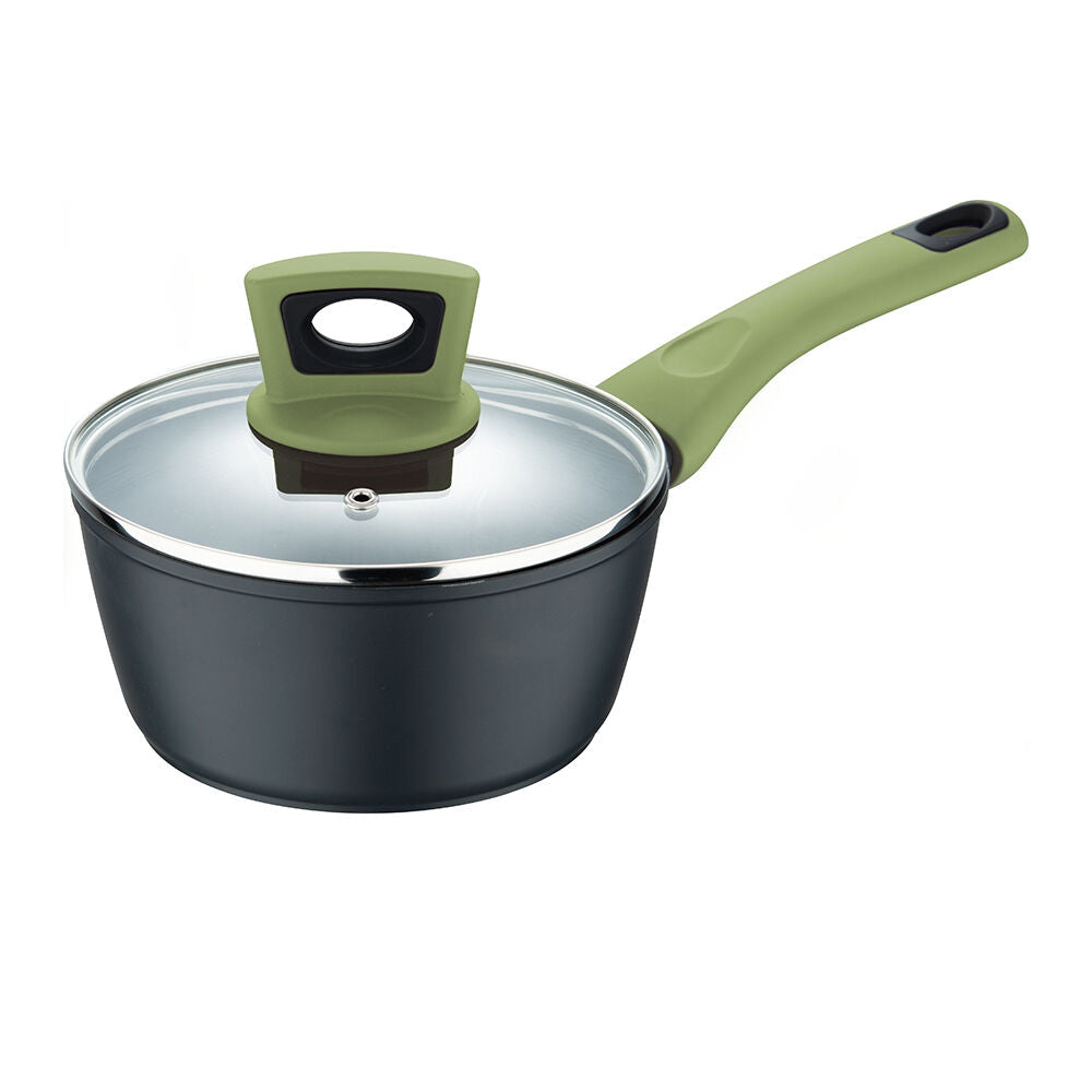 Bergner 16cm Forged Induction Kitchen Saucepan With Lid Assorted (2 Pack) — image 3