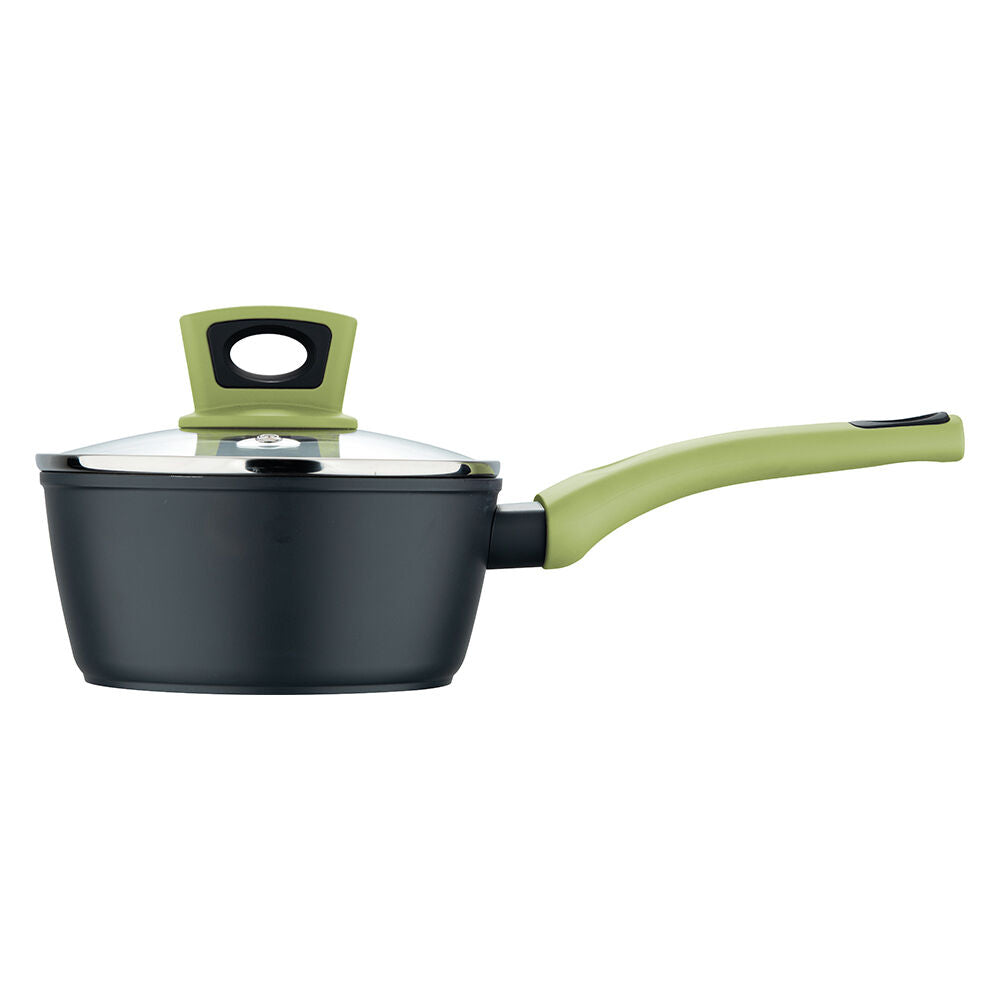 Bergner 16cm Forged Induction Kitchen Saucepan With Lid Assorted (2 Pack) — image 4
