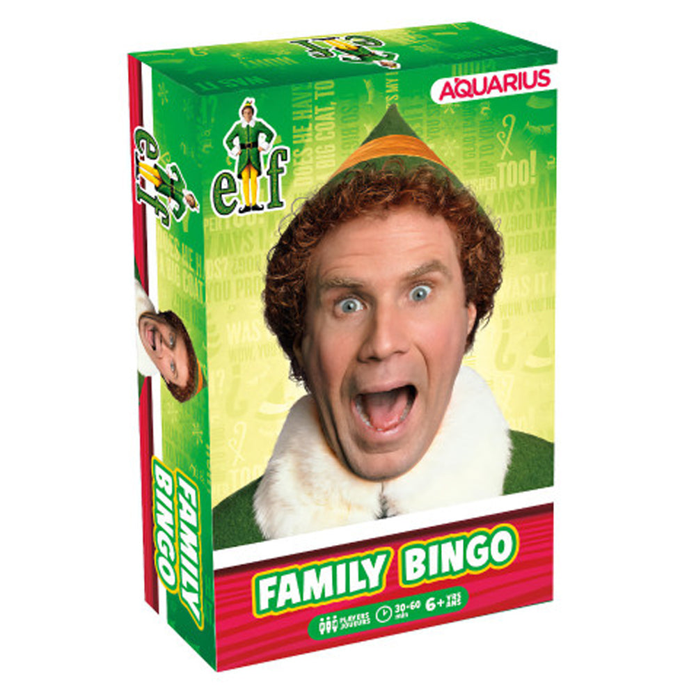 Aquarius Christmas Elf Movie Family Bingo Party Kids/Children Play Card Game 6+ — image 2