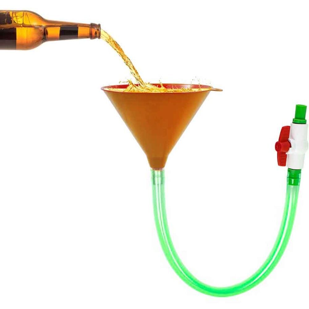 LMD Beer Bong Drink Beverage Alcohol Display Dispenser/Holder Barware Storage Set — image 2