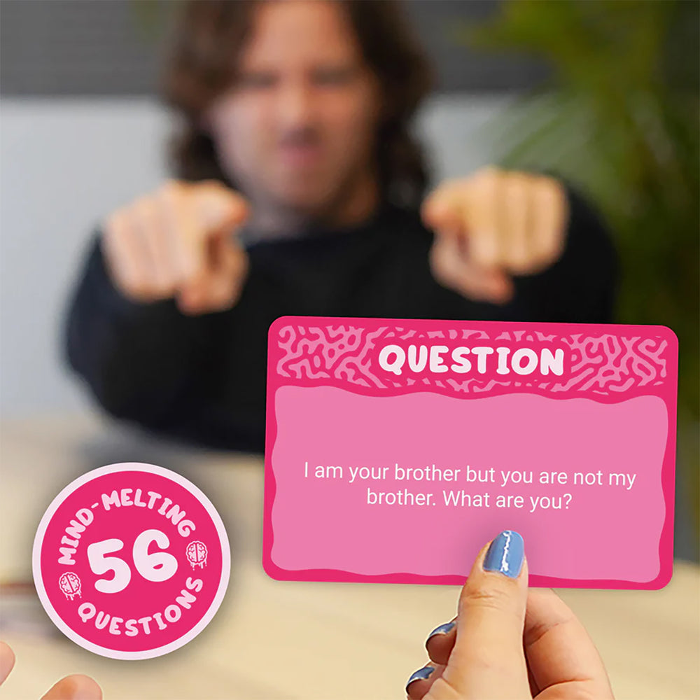 Bubblegum Stuff Brain Teasers Interactive Play Family Party Card Game Set (2 Pack) — image 4