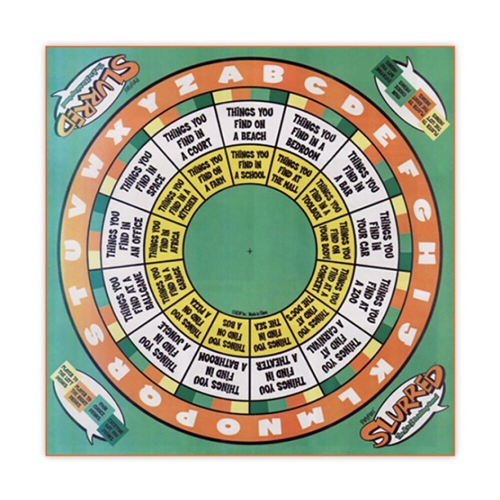 LMD Drinking game Adult Slurred Fun Party Novelty Drinking Tabletop Game 18y+